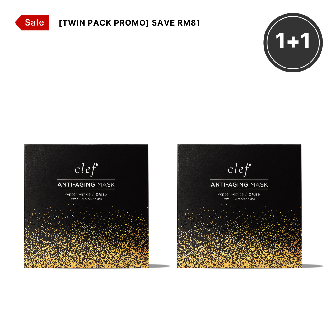 TWIN PACK PROMO - CLEF Copper Peptide Mask