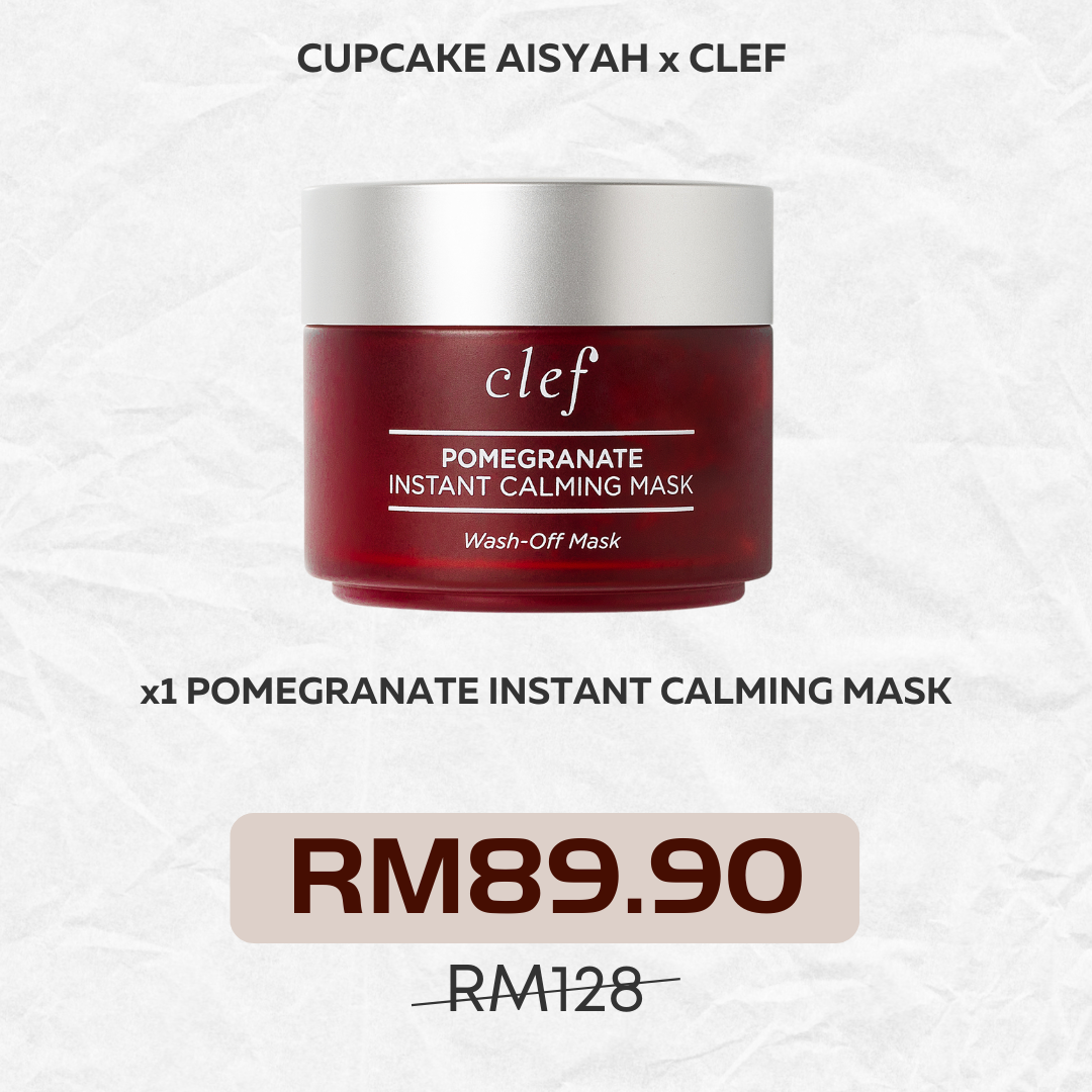 CLEF x Cupcake Aiysah - Pomegranate Mask