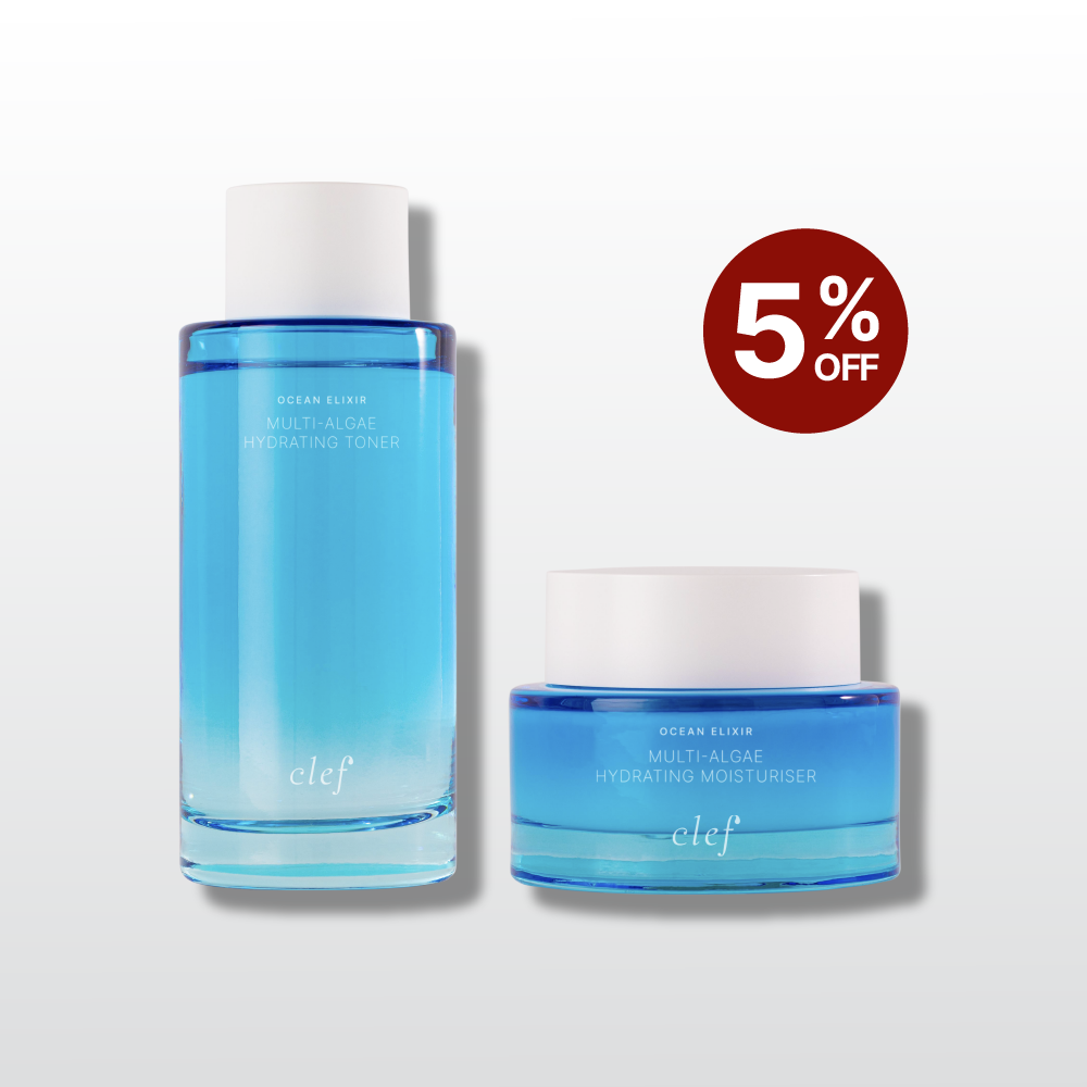 Duo Set - Ocean Elixir Toner and Moisturiser