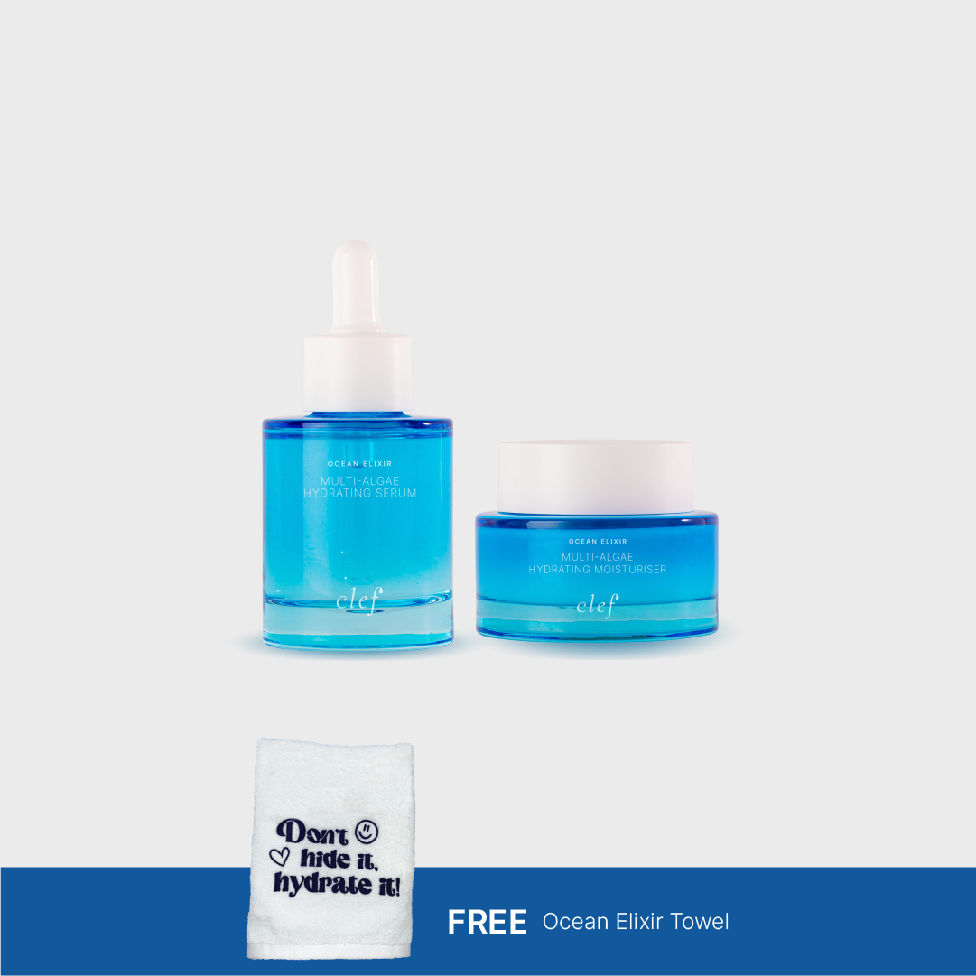 CLEF x Coco 快闪优惠 -【Duo】 Ocean Elixir Serum and Moisturiser