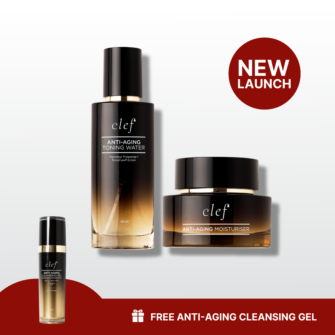 CLEF Anti-Aging Toning Water and Moisturiser